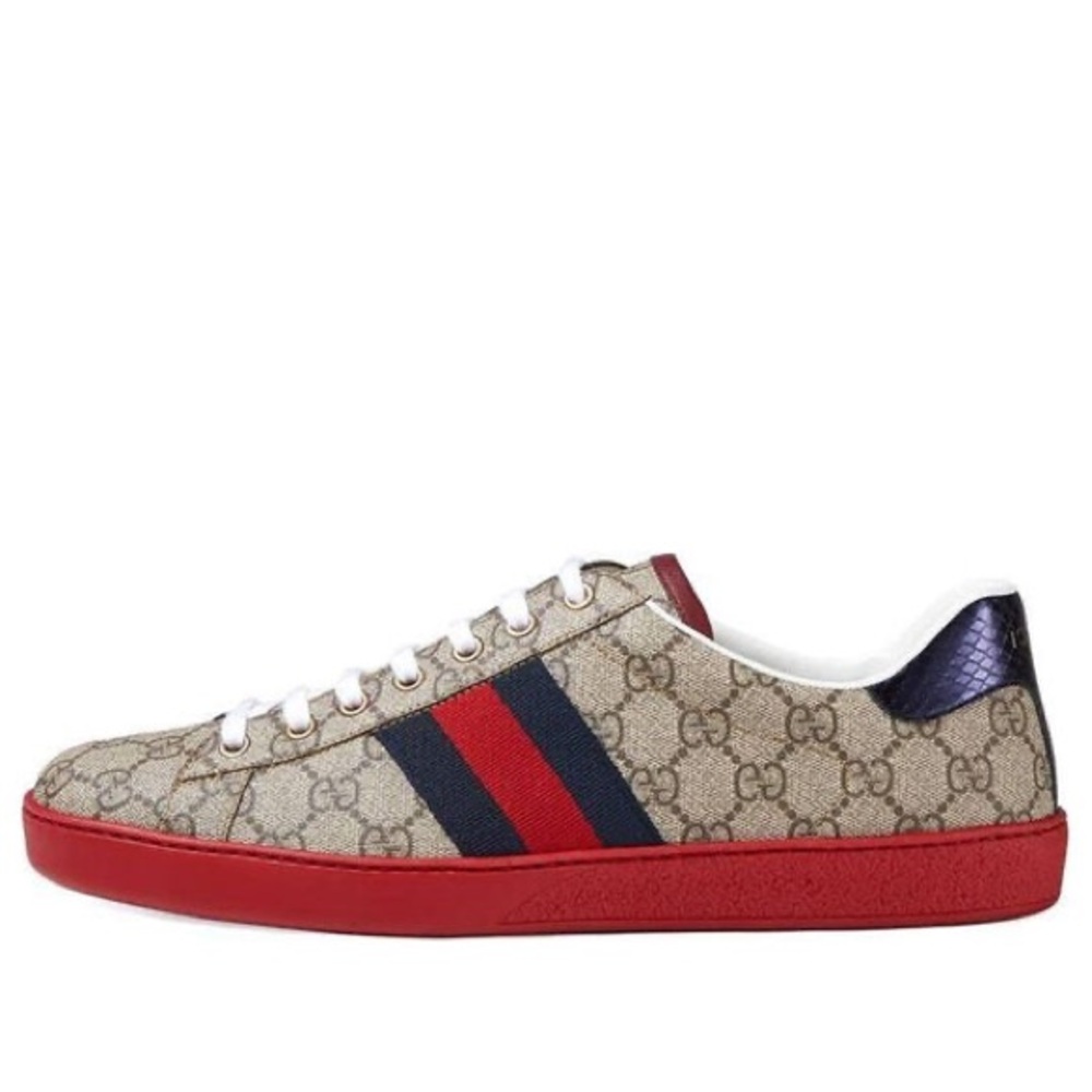 Gucci Ace GG Supreme monogram sneakers sz 13 - Picture 8 of 17